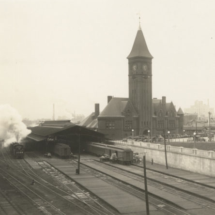 Chicago & North Western Railroad Depot 1927